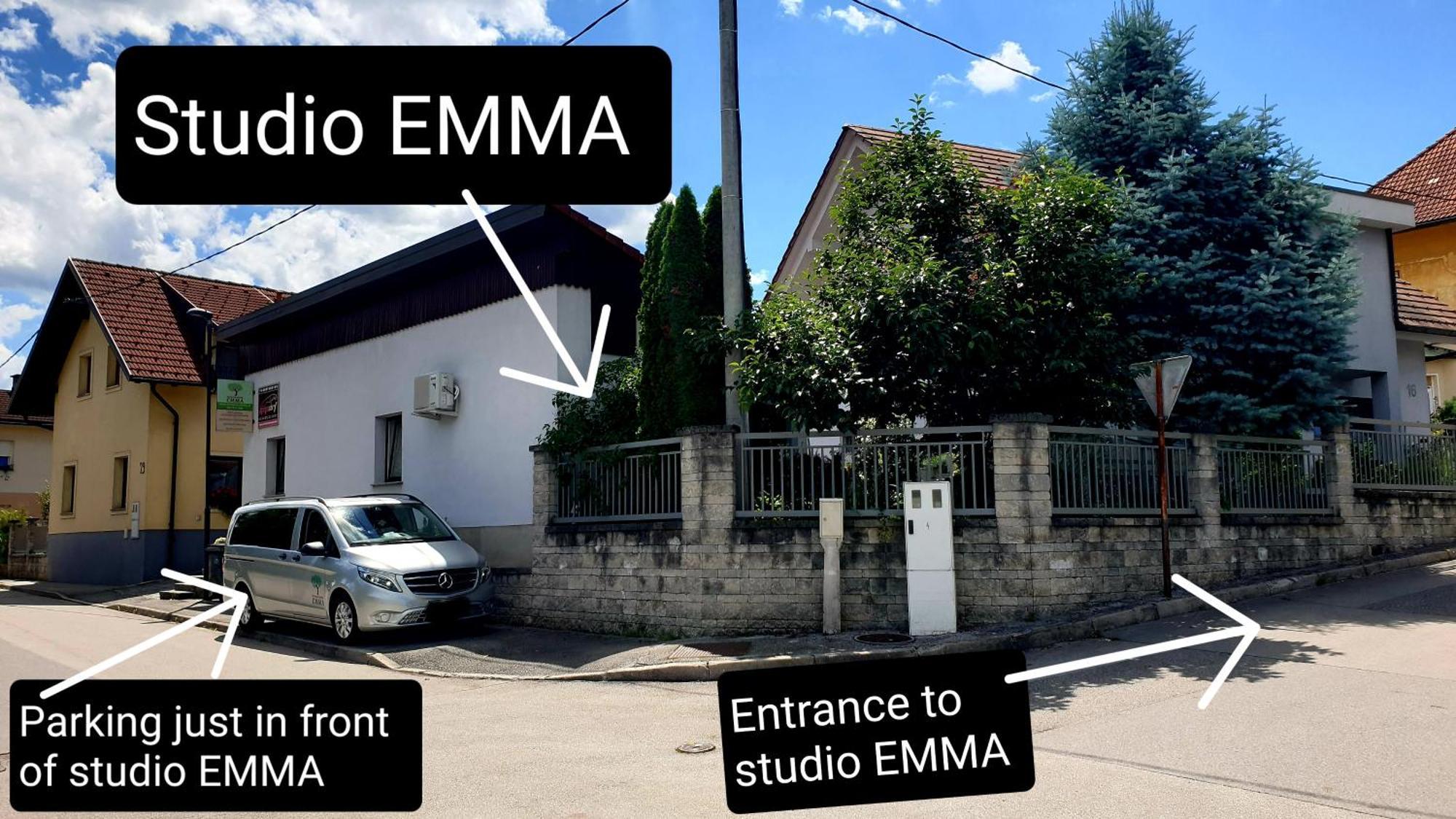 Studio Emma Ljubljana - Free Parking, Ac, Wifi Екстериор снимка