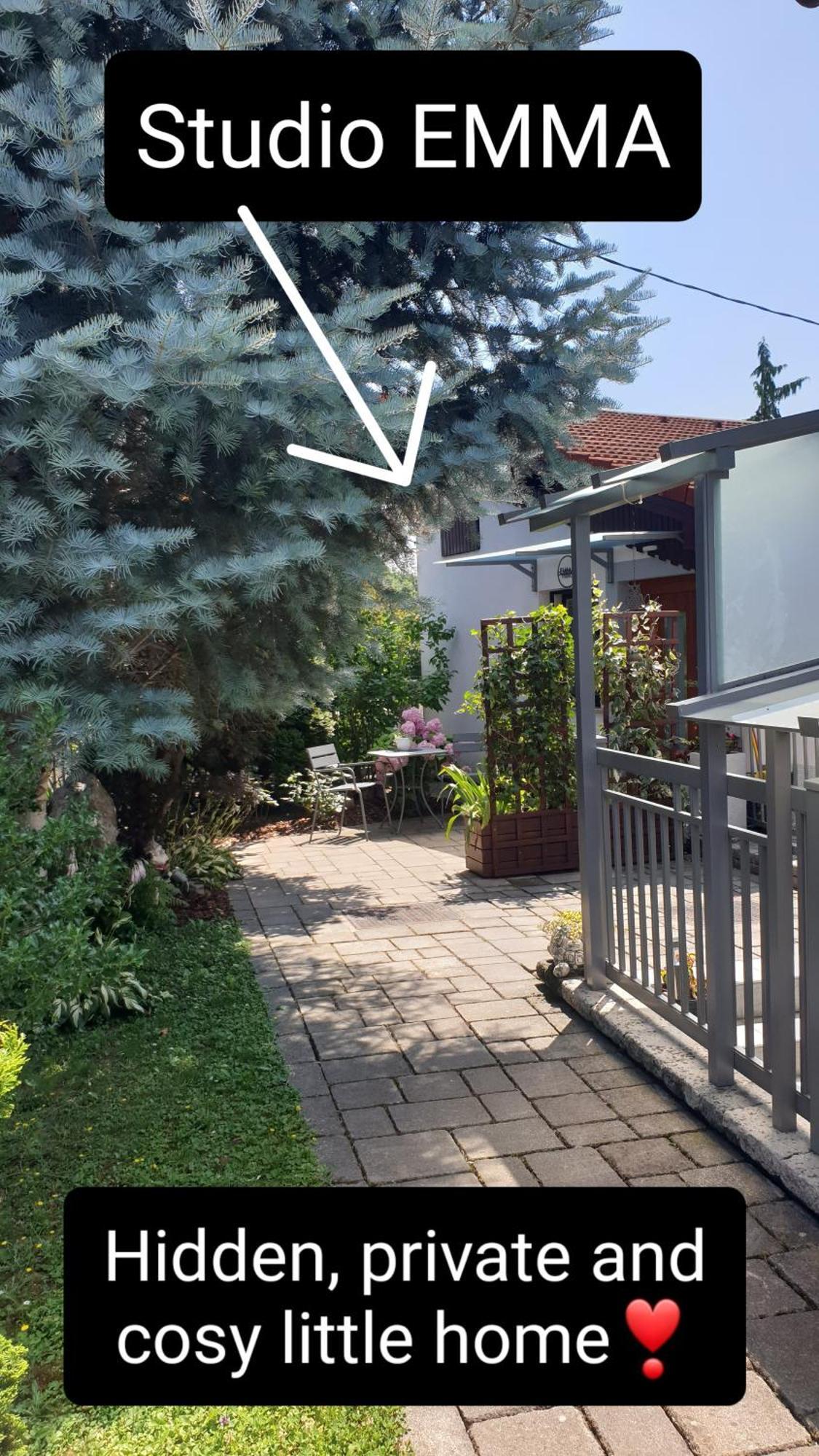 Studio Emma Ljubljana - Free Parking, Ac, Wifi Екстериор снимка